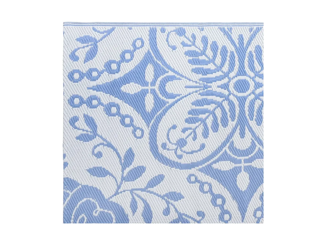 vidaXL Tapis d'extérieur Bleu azuré 190x290 cm PP