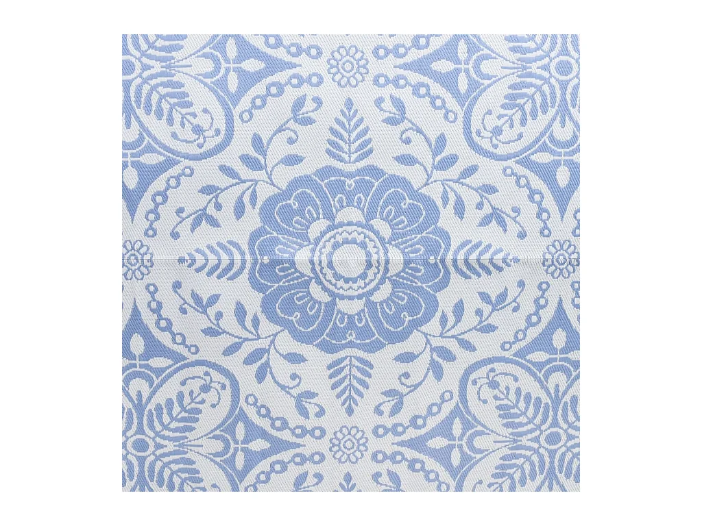 vidaXL Tapis d'extérieur Bleu azuré 190x290 cm PP