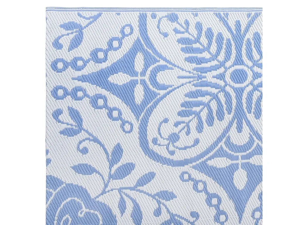 Tapete de Exterior ARAKIL 190x290 cm em Azul-Bebé para Varandas e Jardins