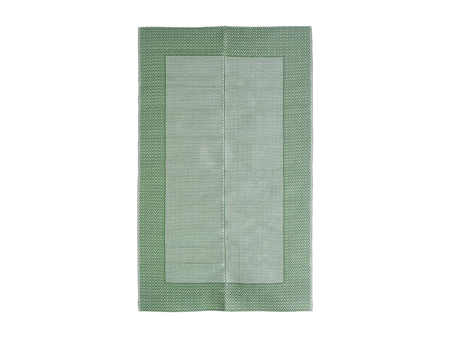 Tapete de Exterior ARAKIL 120x180 cm Verde em Polipropileno