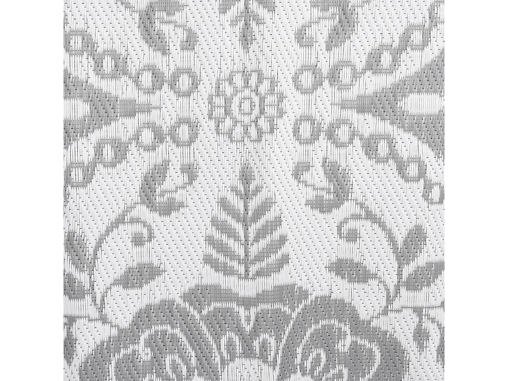 vidaXL Tapis d'extérieur Gris clair 140x200 cm PP