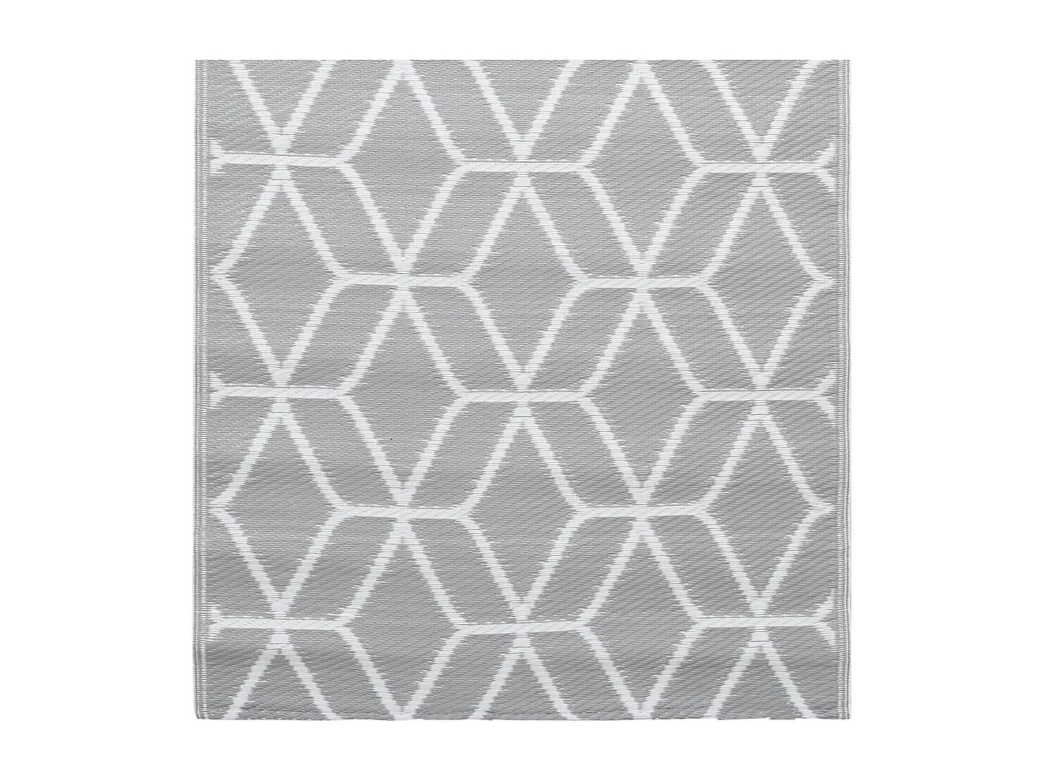 Tapete de Exterior ARAKIL 120x180 cm em Cinza - Conforto e Estilo para Seu Espaço ao Ar Livre