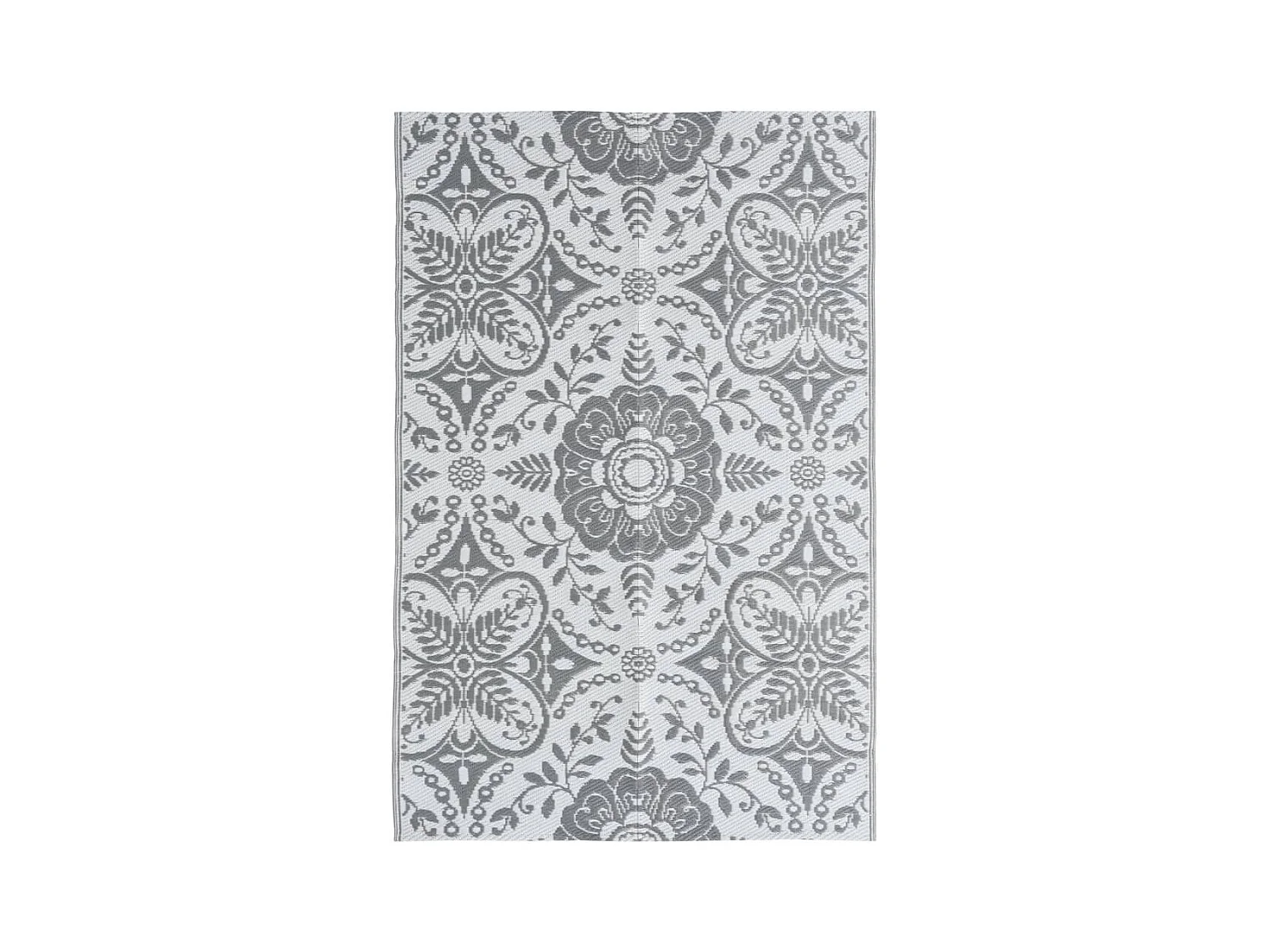 vidaXL Tapis d'extérieur Gris clair 120x180 cm PP