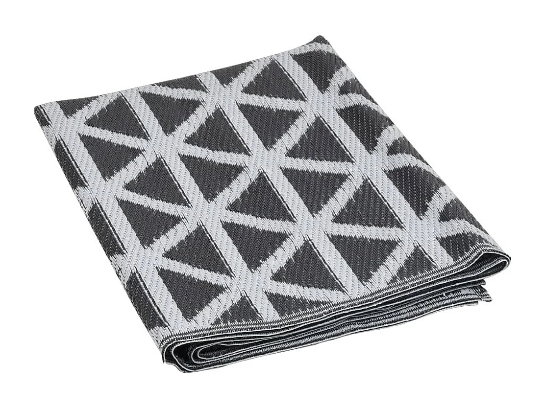 Tapete de Exterior ARAKIL 140x200 cm Preto - Elegância e Conforto para Seu Espaço