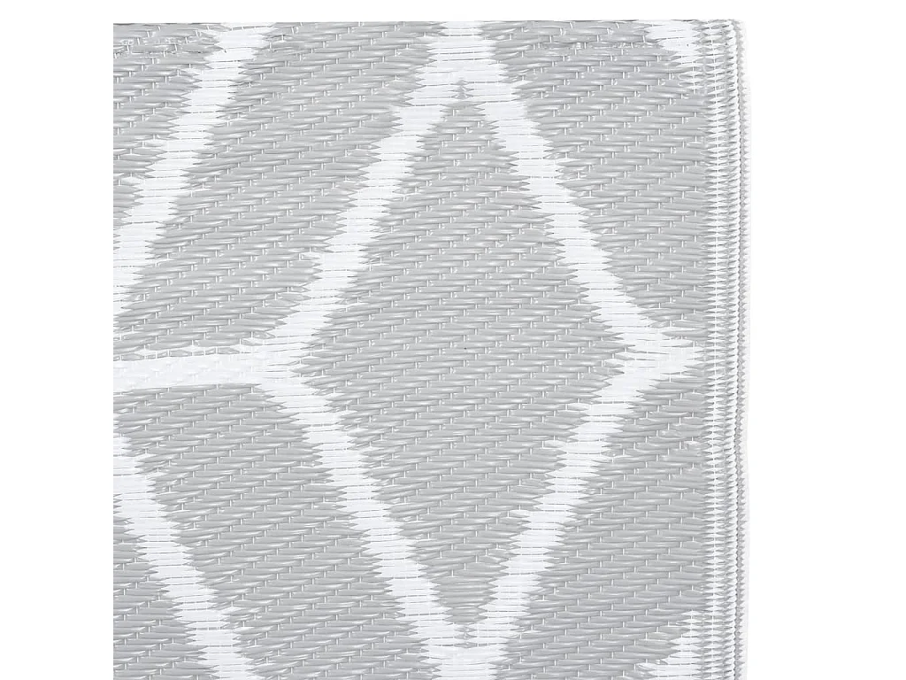 vidaXL Tapis d'extérieur Gris 190x290 cm PP