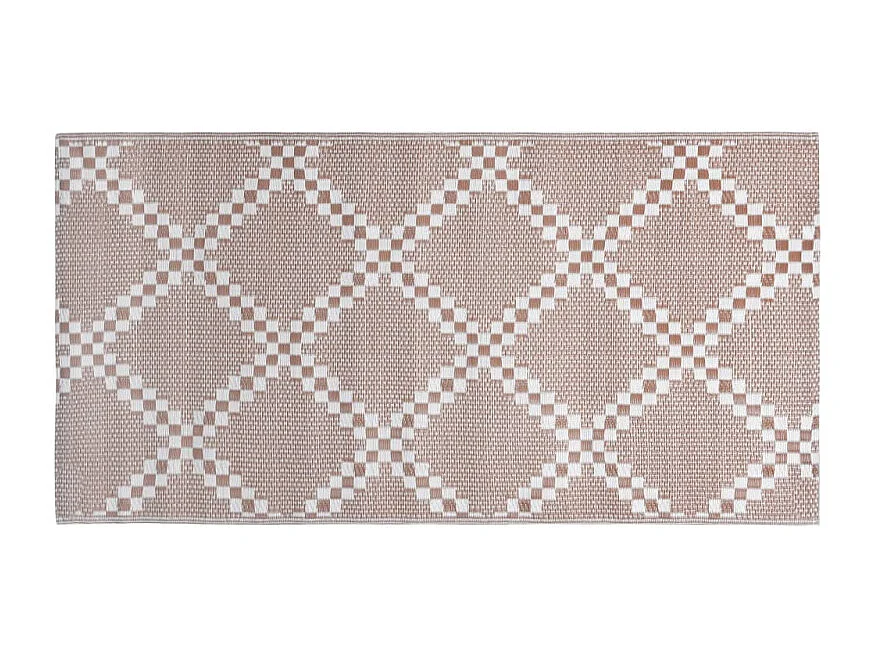 Tapis d extérieur ARAKIL marron 120x180 cm PP