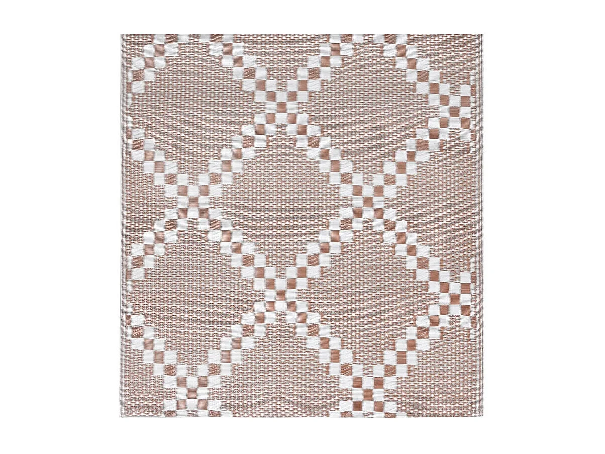 Tapis d extérieur ARAKIL marron 120x180 cm PP