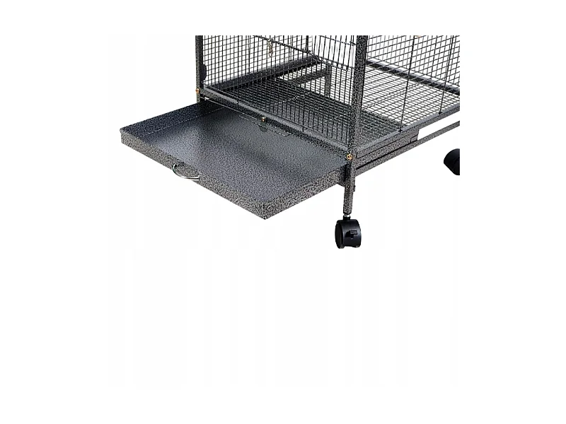 CAGE MÉTALLIQUE POUR OISEAUX EXOTIQUES VOLIÈRE POUR PERROQUETS CANARI