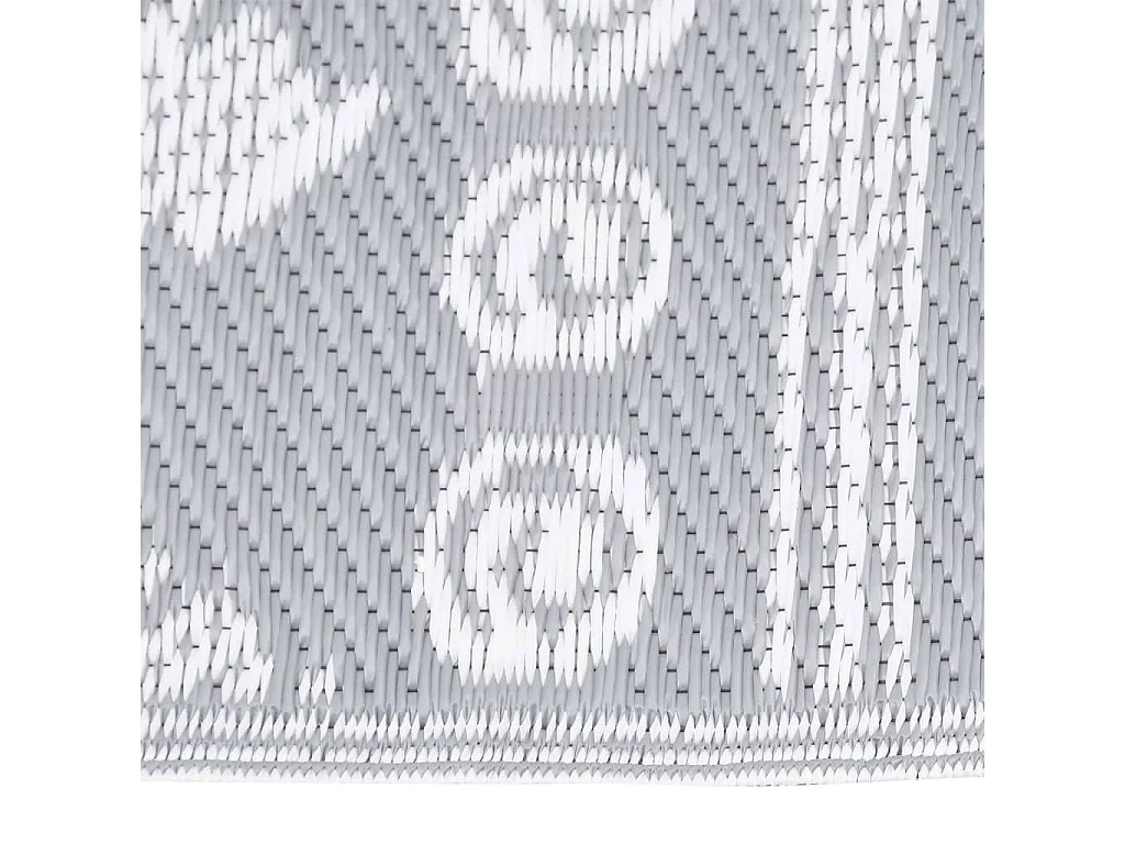 vidaXL Tapis d'extérieur Gris 160x230 cm PP