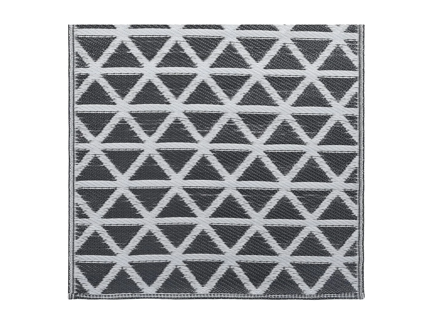 vidaXL Tapis d'extérieur Noir 80x150 cm PP