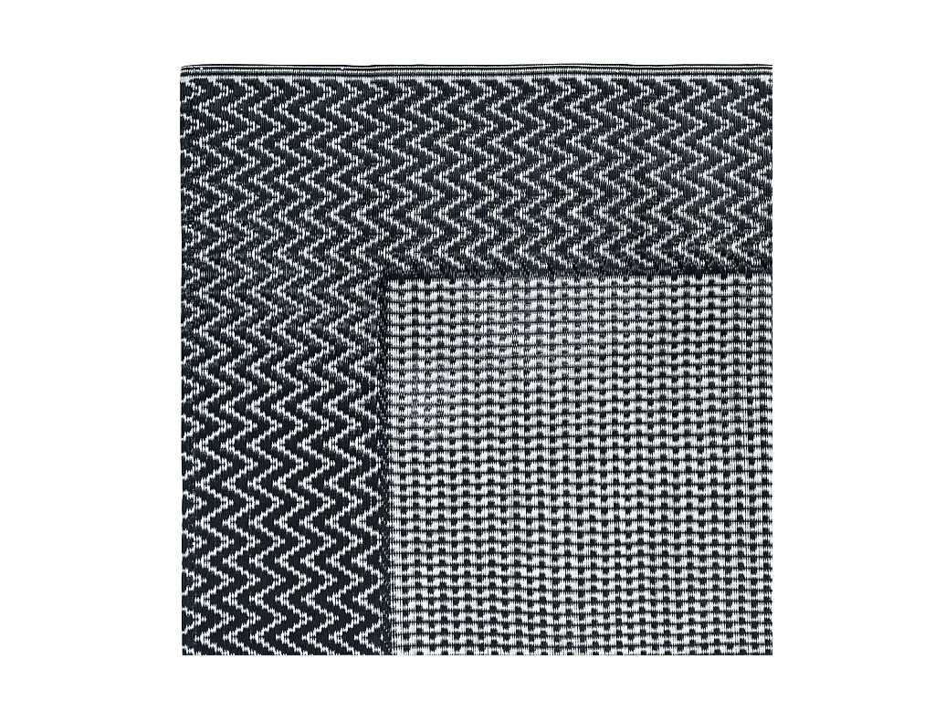 Outdoor-Teppich Grau 120x180 cm PP