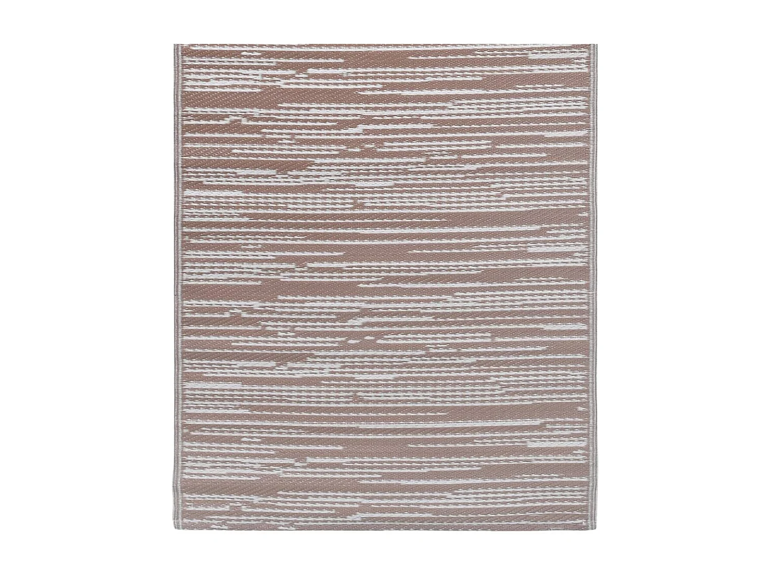 vidaXL Tapis d'extérieur Marron 80x150 cm PP