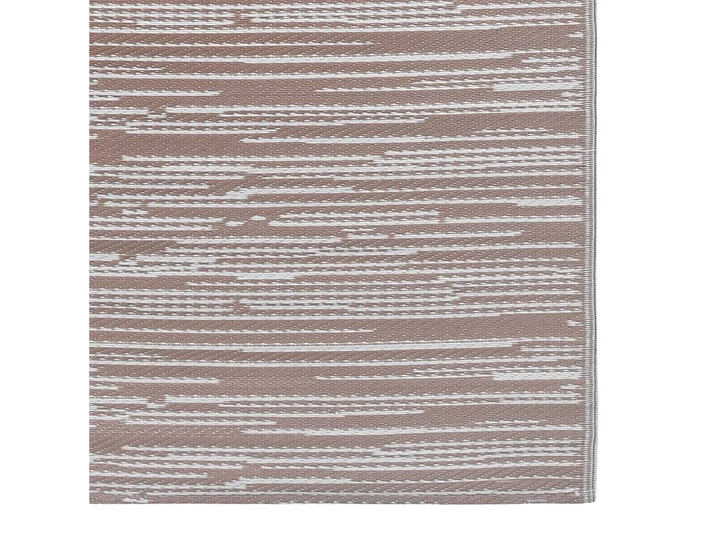 vidaXL Tapis d'extérieur Marron 80x150 cm PP