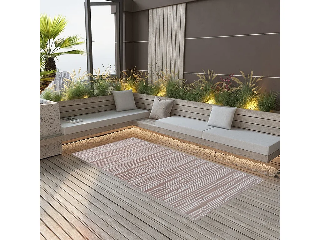 Tapete de Exterior ARAKIL 80x150 cm - Elegância para Seu Espaço ao Ar Livre