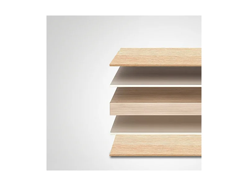 COMMODE MODERNE BLANCHE SPACIEUSE ESPACE POUR CHAUSSURES 60 CM AVEC TIROIR