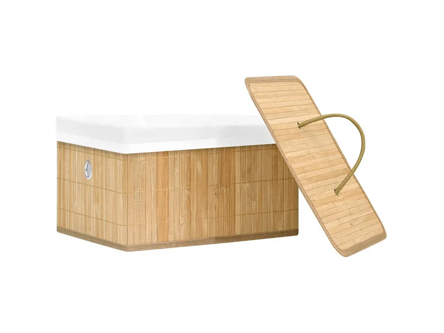 Bambus-Aufbewahrungsboxen 4 Stk.