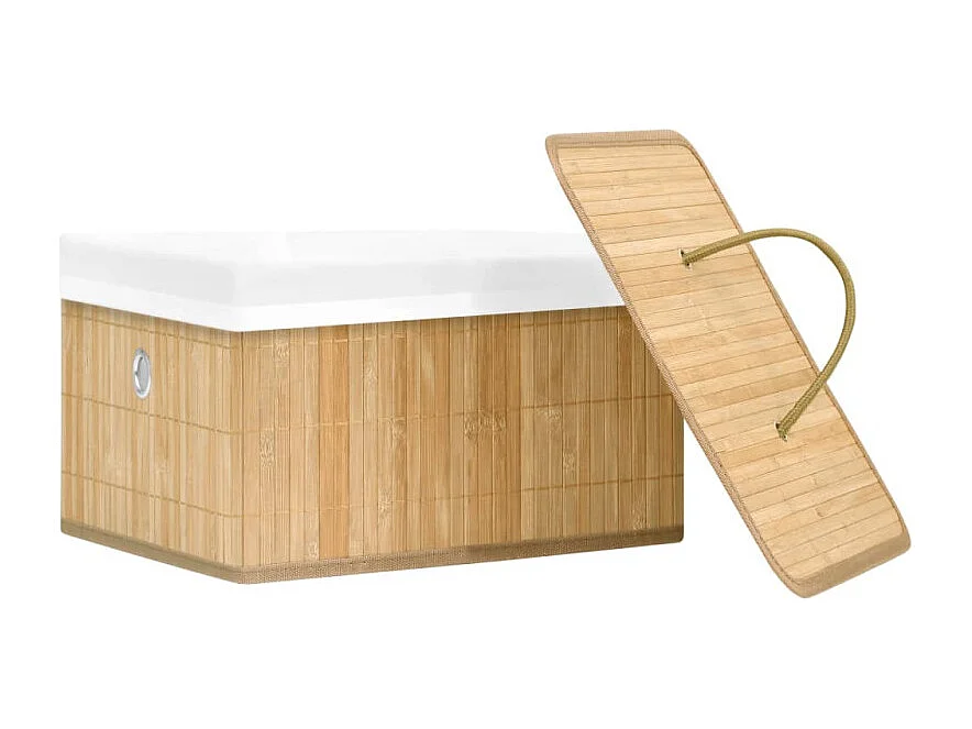 Bambus-Aufbewahrungsboxen 4 Stk.