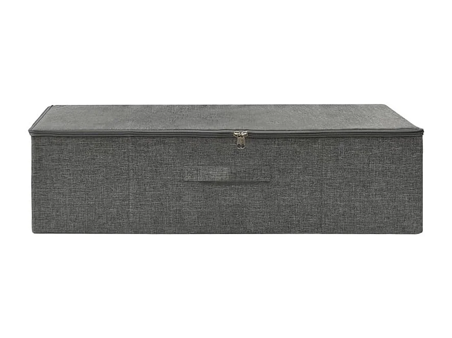 Aufbewahrungsbox Stoff 70x40x18 cm Anthrazit