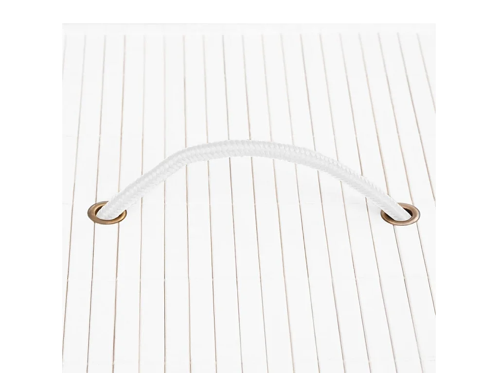 Bambus Aufbewahrungsboxen 4 Stk. Weiß