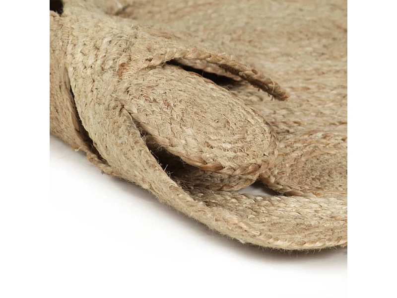 Tapis fait à la main Jute tressée 150 cm