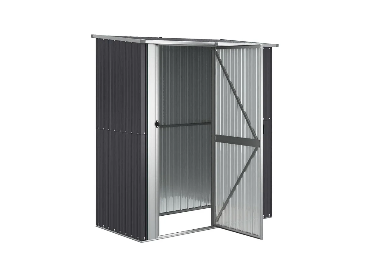 Abri de jardin Anthracite 180,5x97x209,5 cm Acier galvanisé