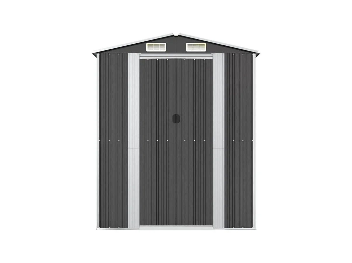 Abri de jardin Anthracite 192x108x223 cm Acier galvanisé