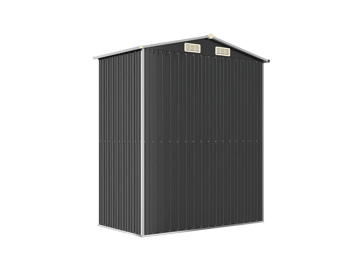 Abri de jardin Anthracite 192x108x223 cm Acier galvanisé