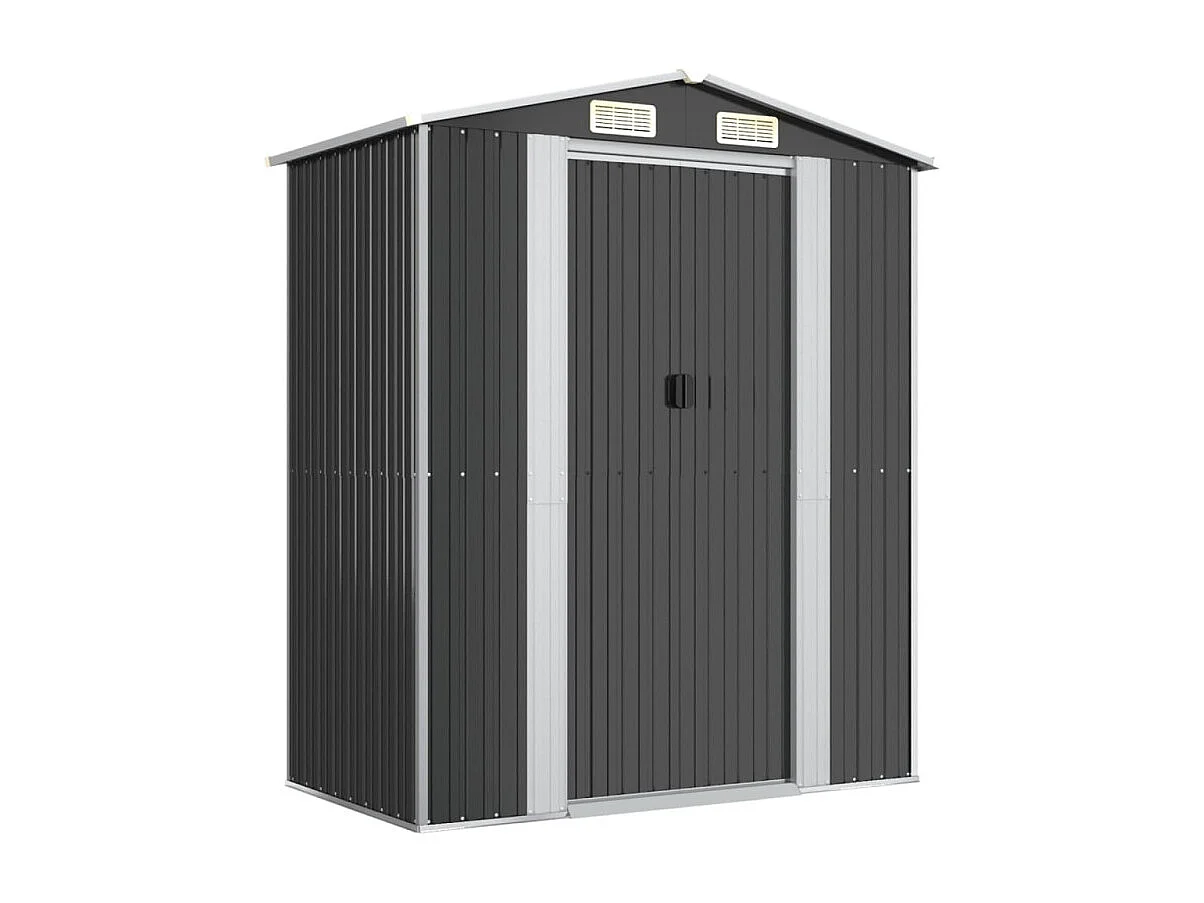 Abri de jardin Anthracite 192x108x223 cm Acier galvanisé