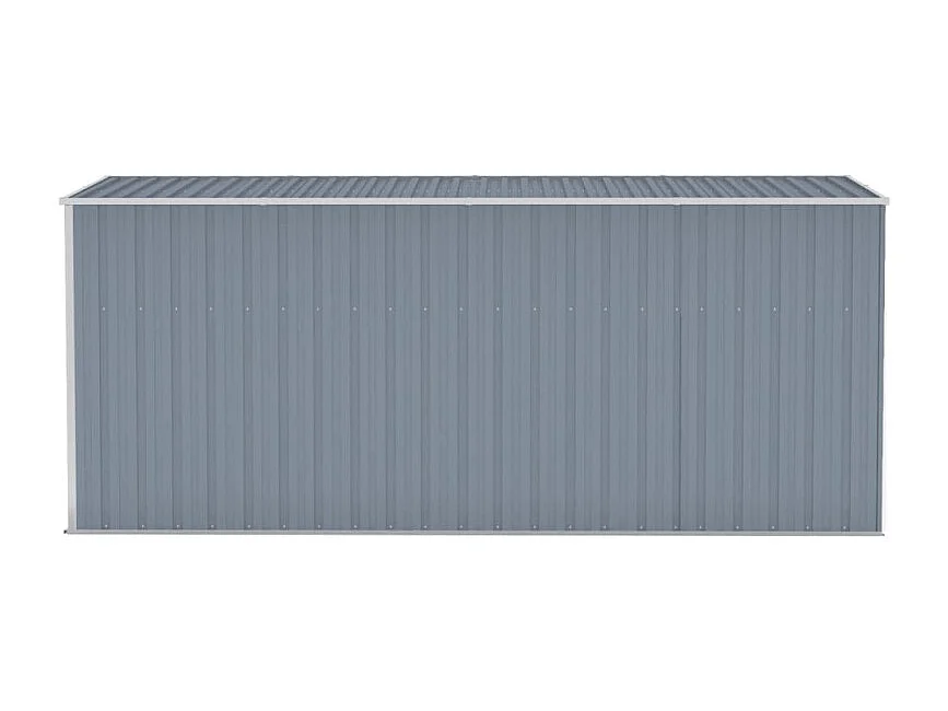 Abrigo Suspenso para Jardim em Aço Galvanizado - 118x382x178 cm