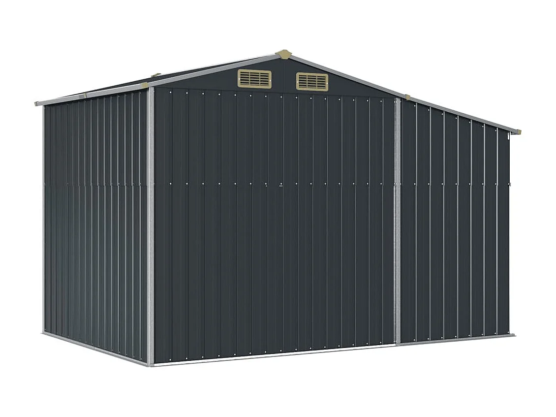 Gerätehaus Anthrazit 277x192,5x179 cm Verzinkter Stahl