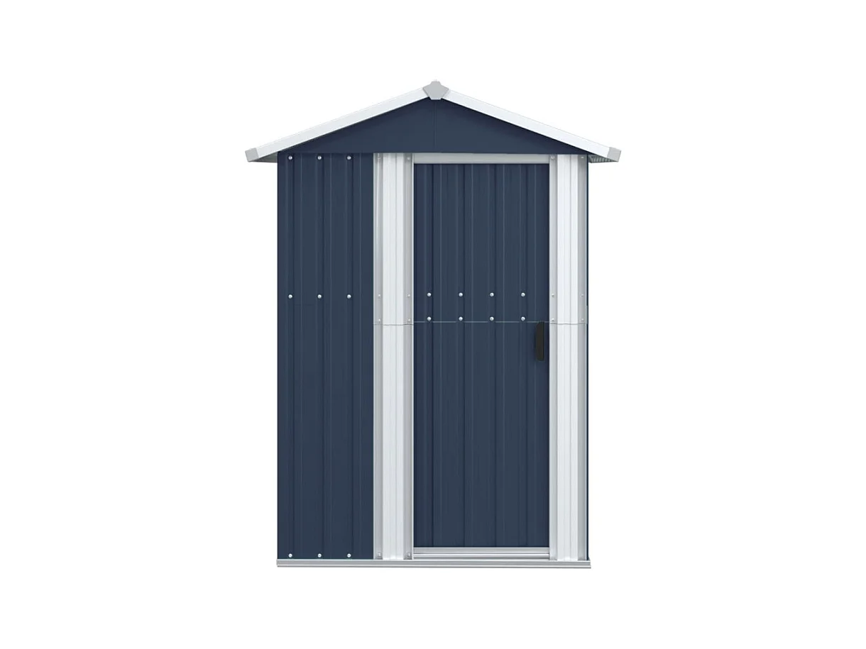 Abri de jardin Anthracite 126x97,5x177 cm Acier galvanisé