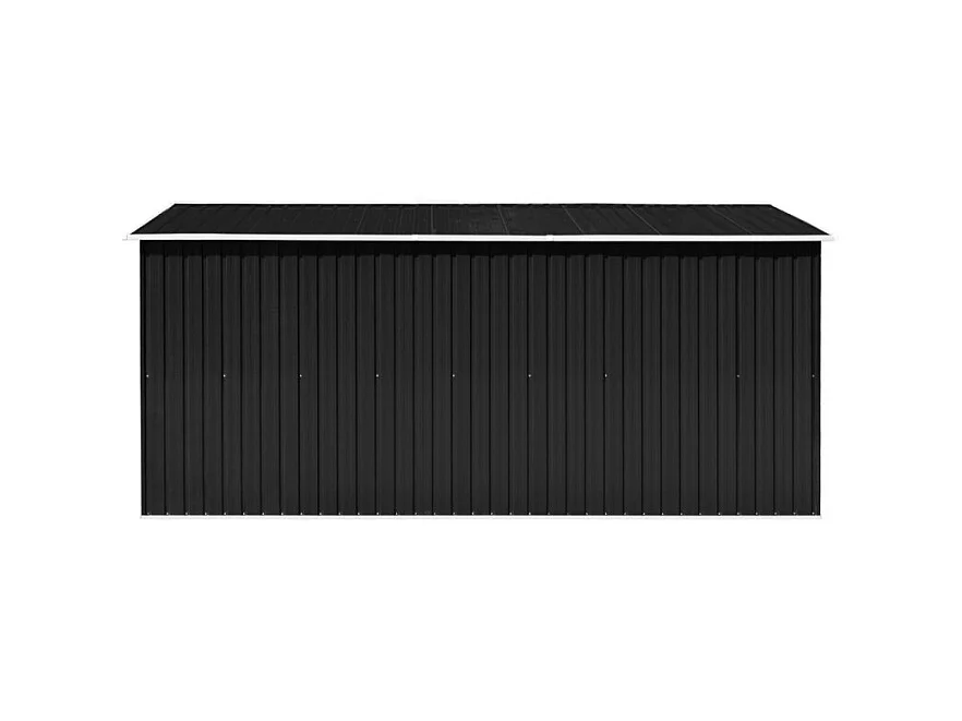 Abri de jardin 257x392x181 cm Métal Anthracite