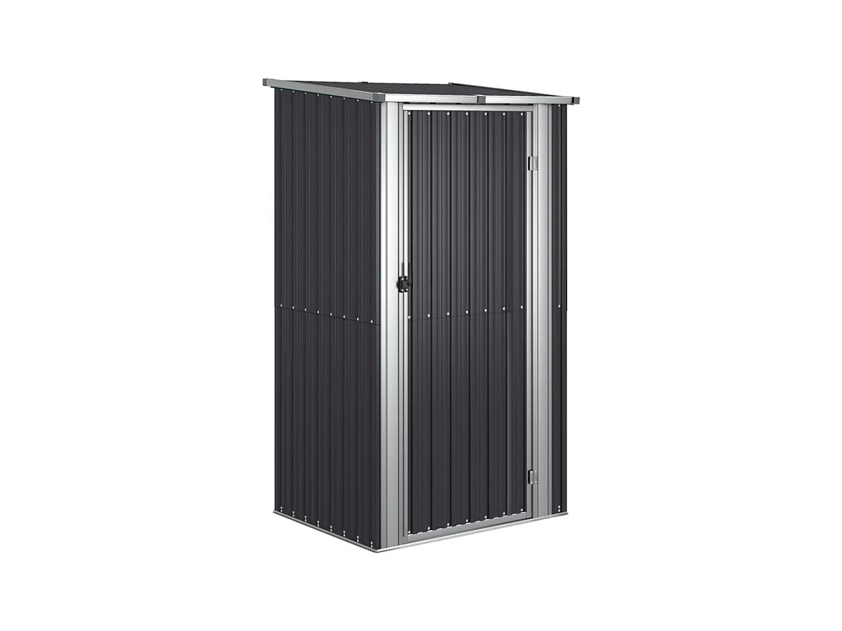 Abri de jardin Anthracite 118,5x97x209,5 cm Acier galvanisé