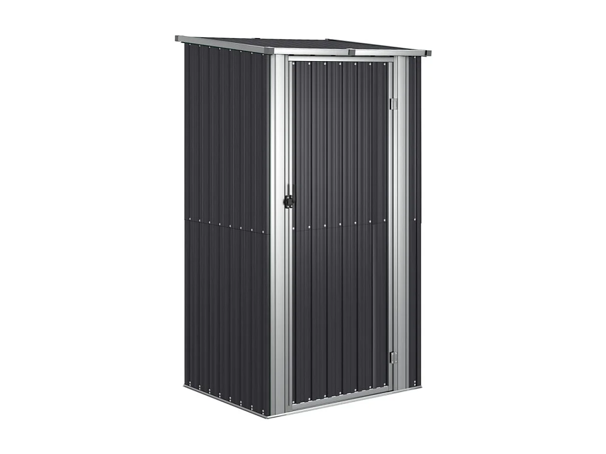 Abri de jardin Anthracite 118,5x97x209,5 cm Acier galvanisé
