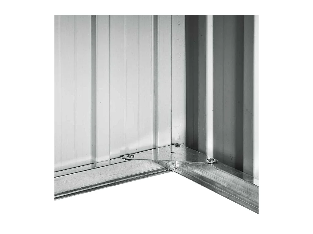 Rasenmäher Garage 92x97x63 cm Verzinkter Stahl Anthrazit