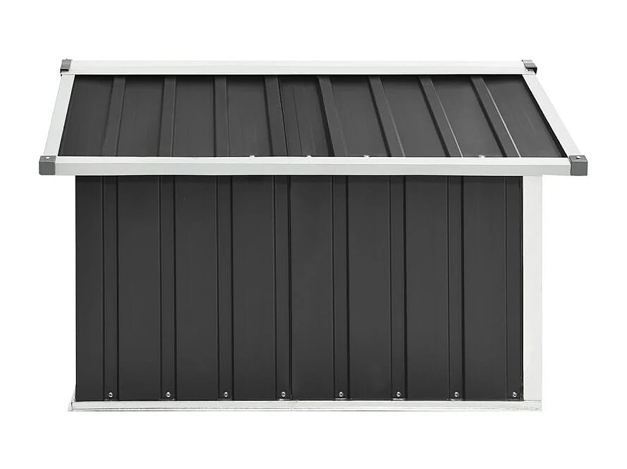 Abri pour robot de jardin 92x97x63cm Acier galvanisé Anthracite