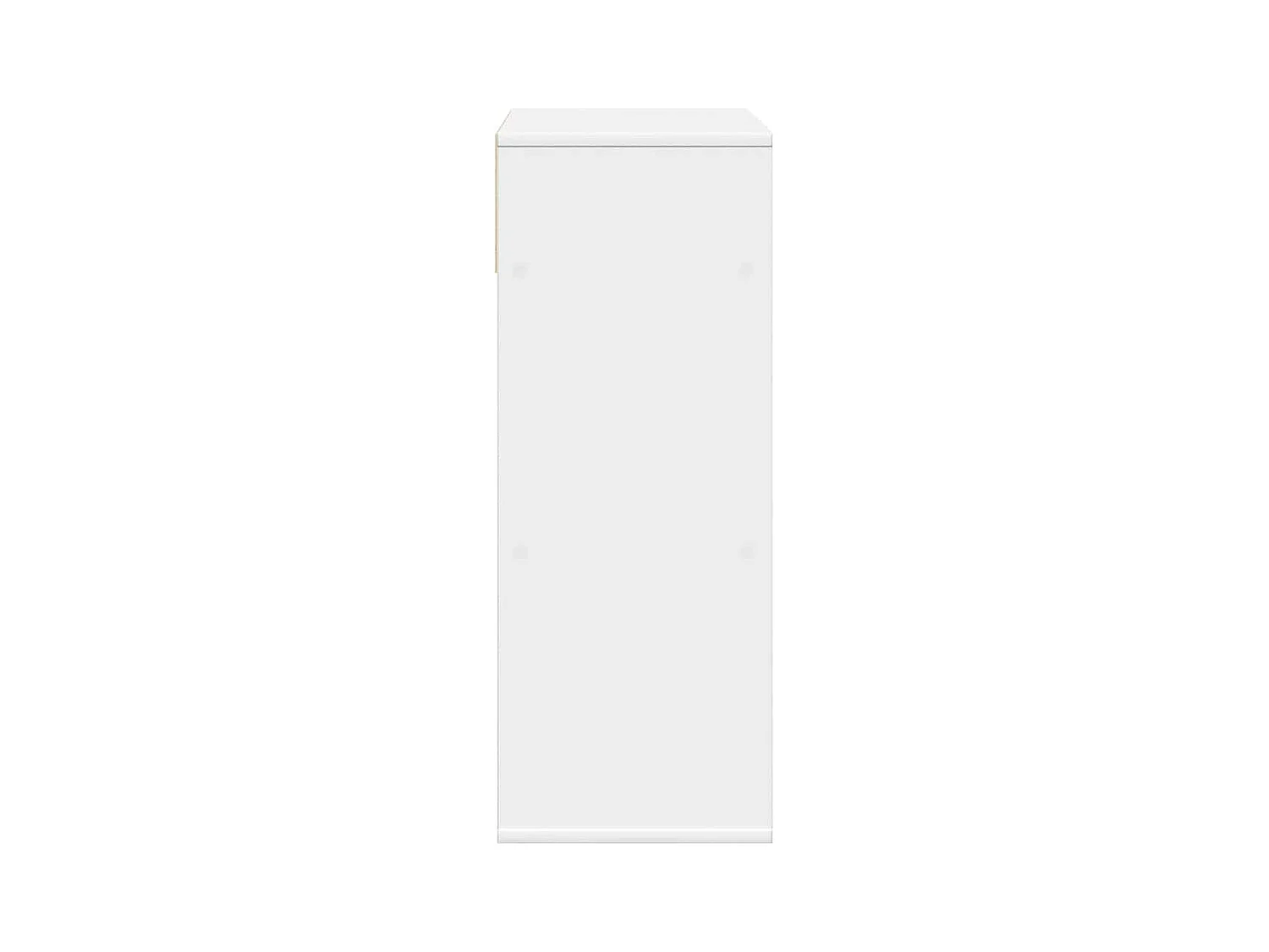 Bibliothèque blanc 66x31x80 cm bois d'ingénierie