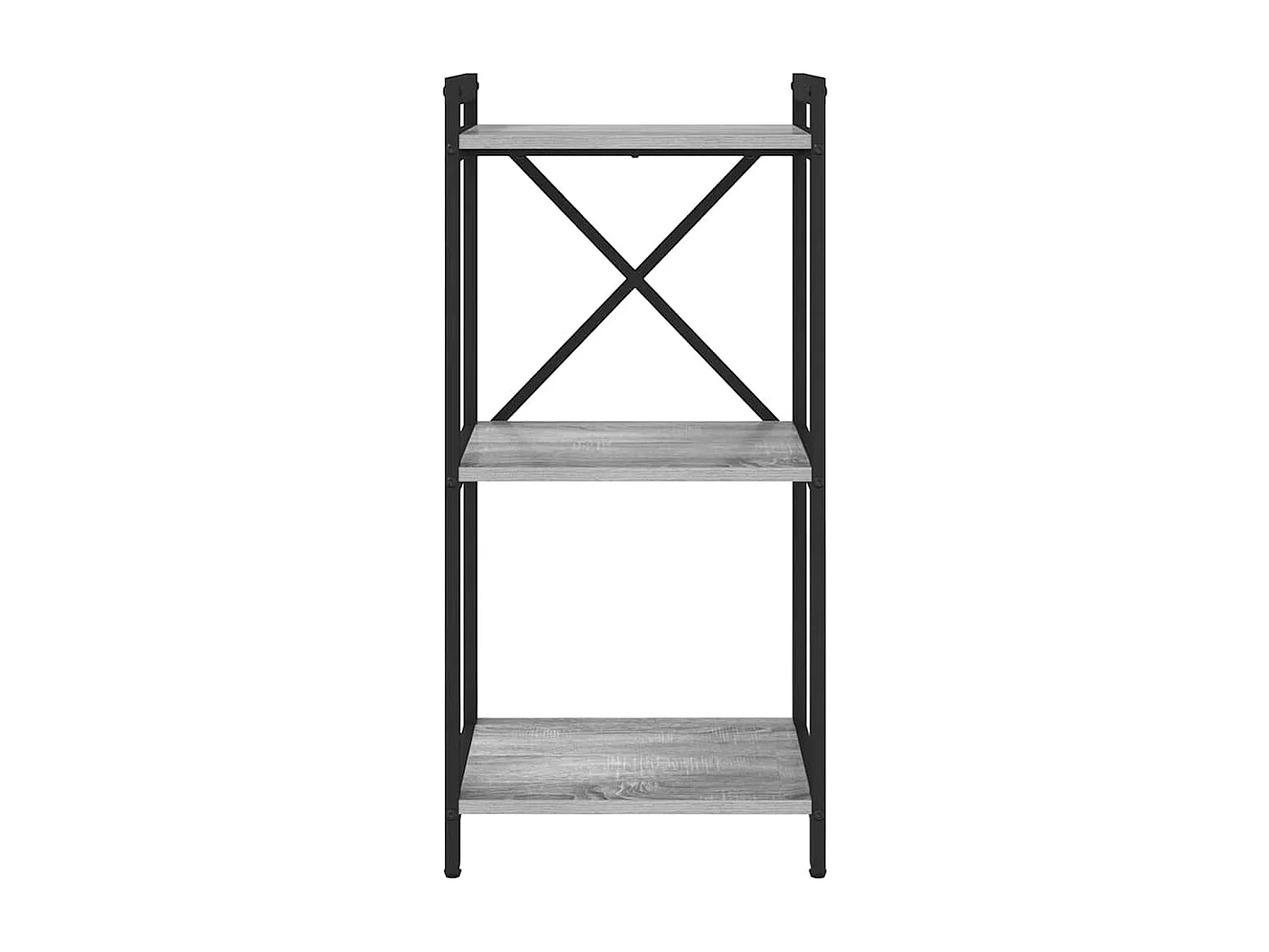 Bibliothèque Sonoma gris 40 x 30 x 83 cm Bois d'ingénierie