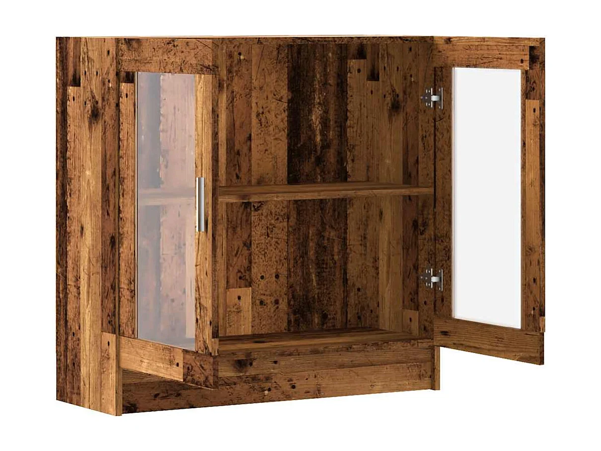 Meuble vieux bois 82,5x30,5x80 cm bois d'ingénierie