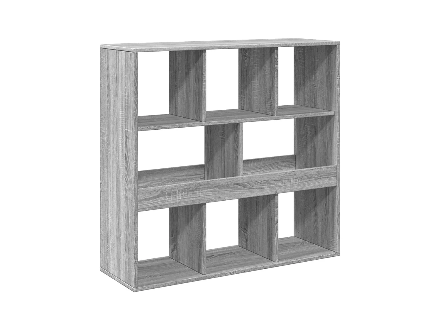 Bibliothèque / Cloison de séparation sonoma gris bois d'ingénierie