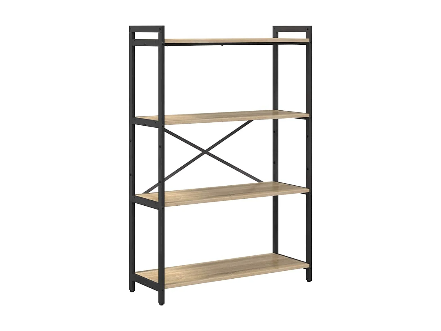 Bibliothèque Chêne sonoma 80 x 30 x 118 cm Bois d'ingénierie