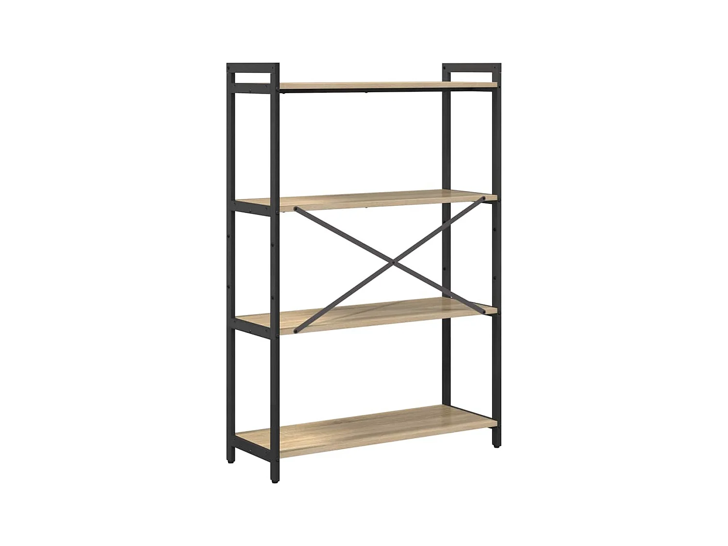 Bibliothèque Chêne sonoma 80 x 30 x 118 cm Bois d'ingénierie