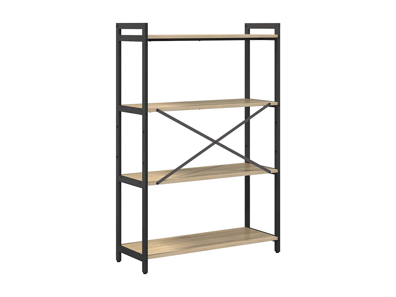 Bibliothèque Chêne sonoma 80 x 30 x 118 cm Bois d'ingénierie