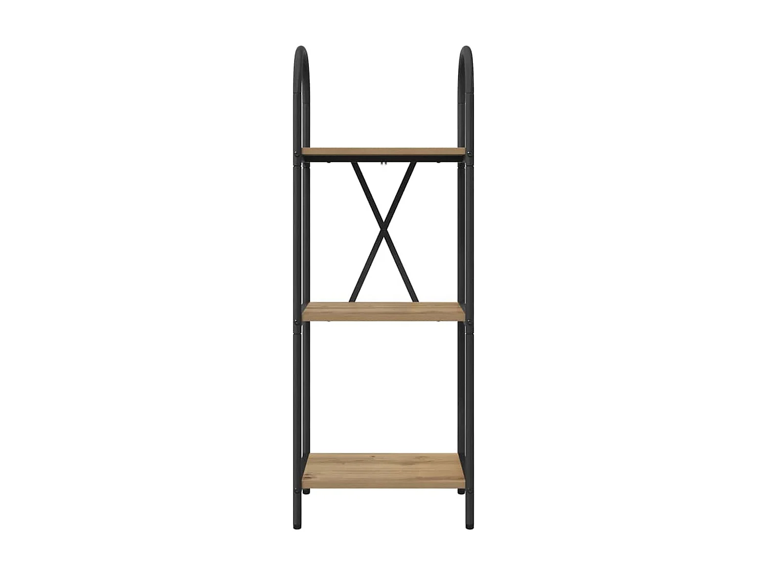 Bibliothèque chêne artisanal 40 x 30 x 109 cm Bois d'ingénierie