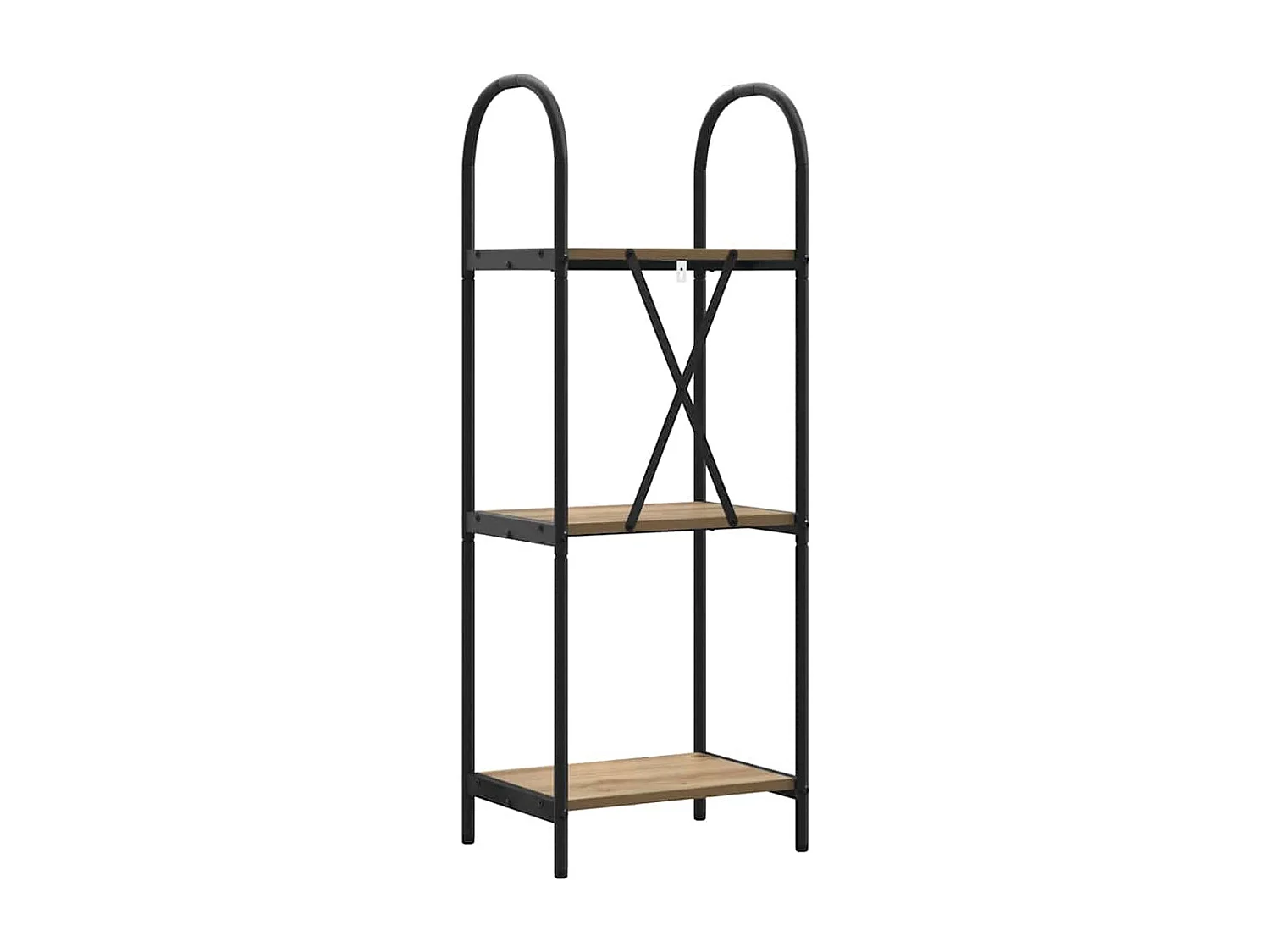 Bibliothèque chêne artisanal 40 x 30 x 109 cm Bois d'ingénierie