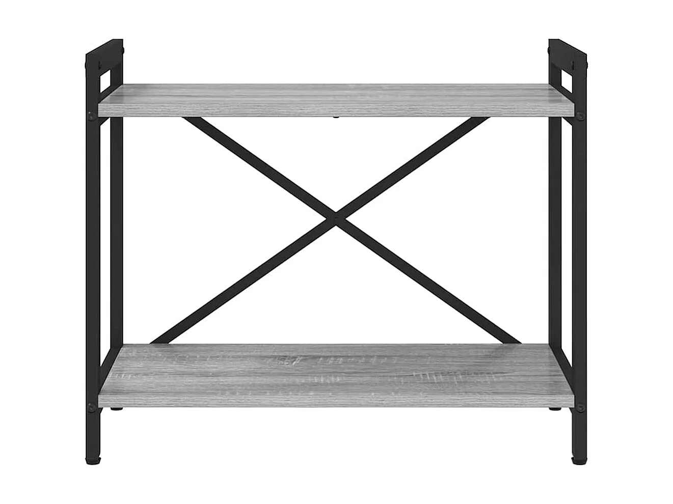 Bibliothèque Sonoma gris 60 x 30 x 48.5 cm Bois d'ingénierie