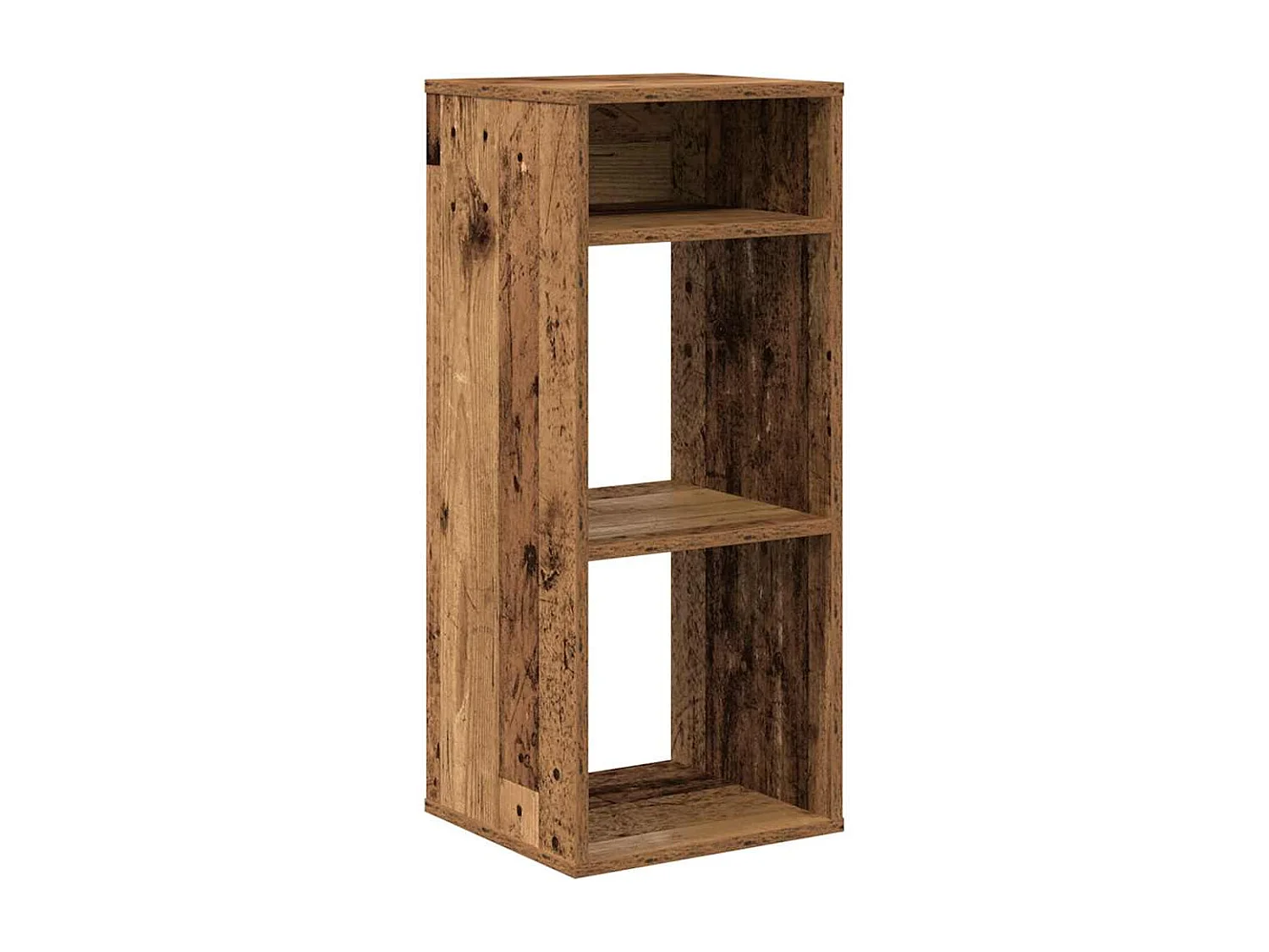 Bibliothèque vieux bois 34x31x80 cm bois d'ingénierie