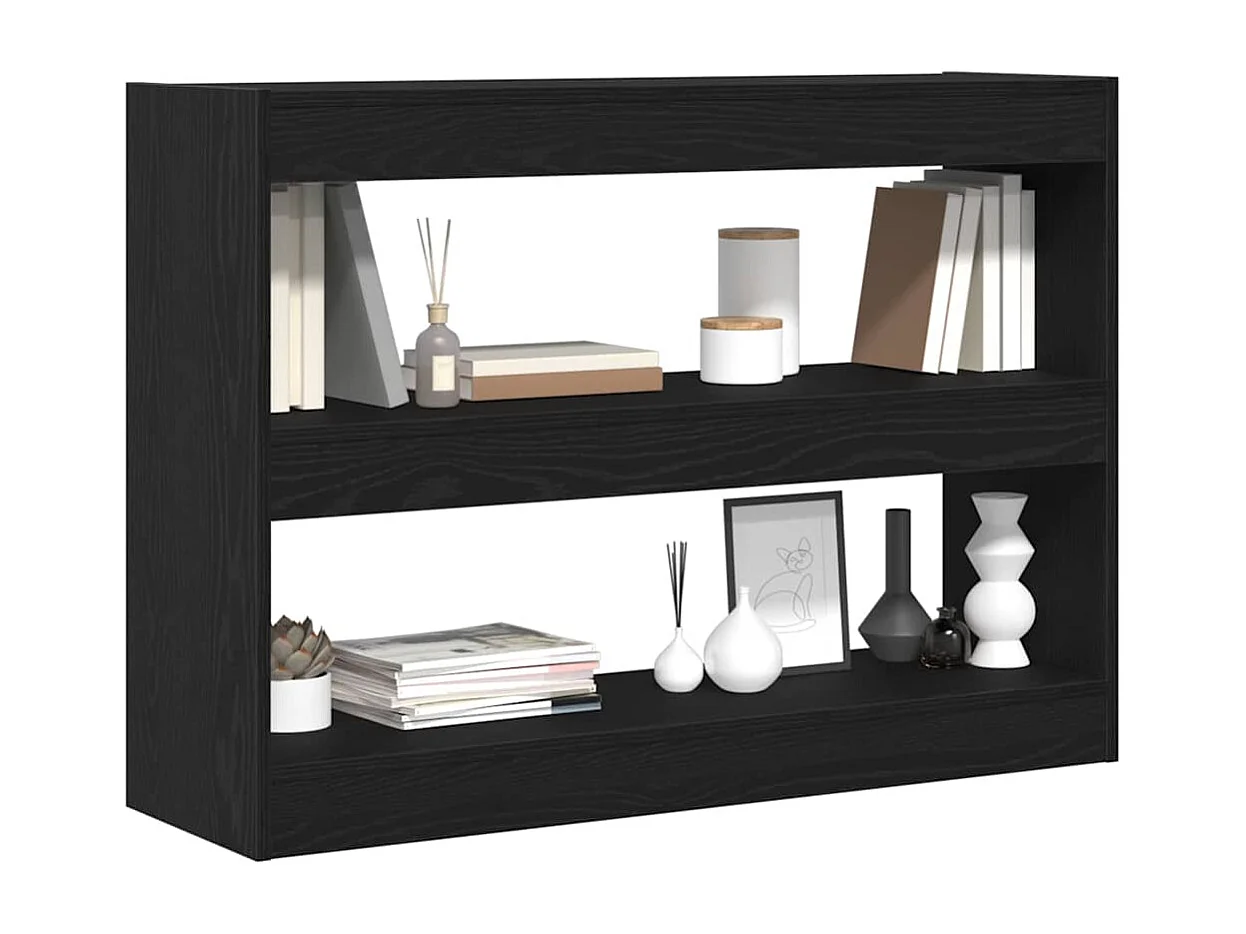 Bibliothèque Chêne noir 100 x 30 x 72 cm Bois d'ingénierie