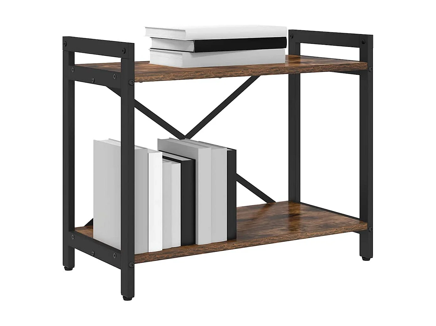 Bibliothèque Chêne fumé 60 x 30 x 48.5 cm Bois d'ingénierie