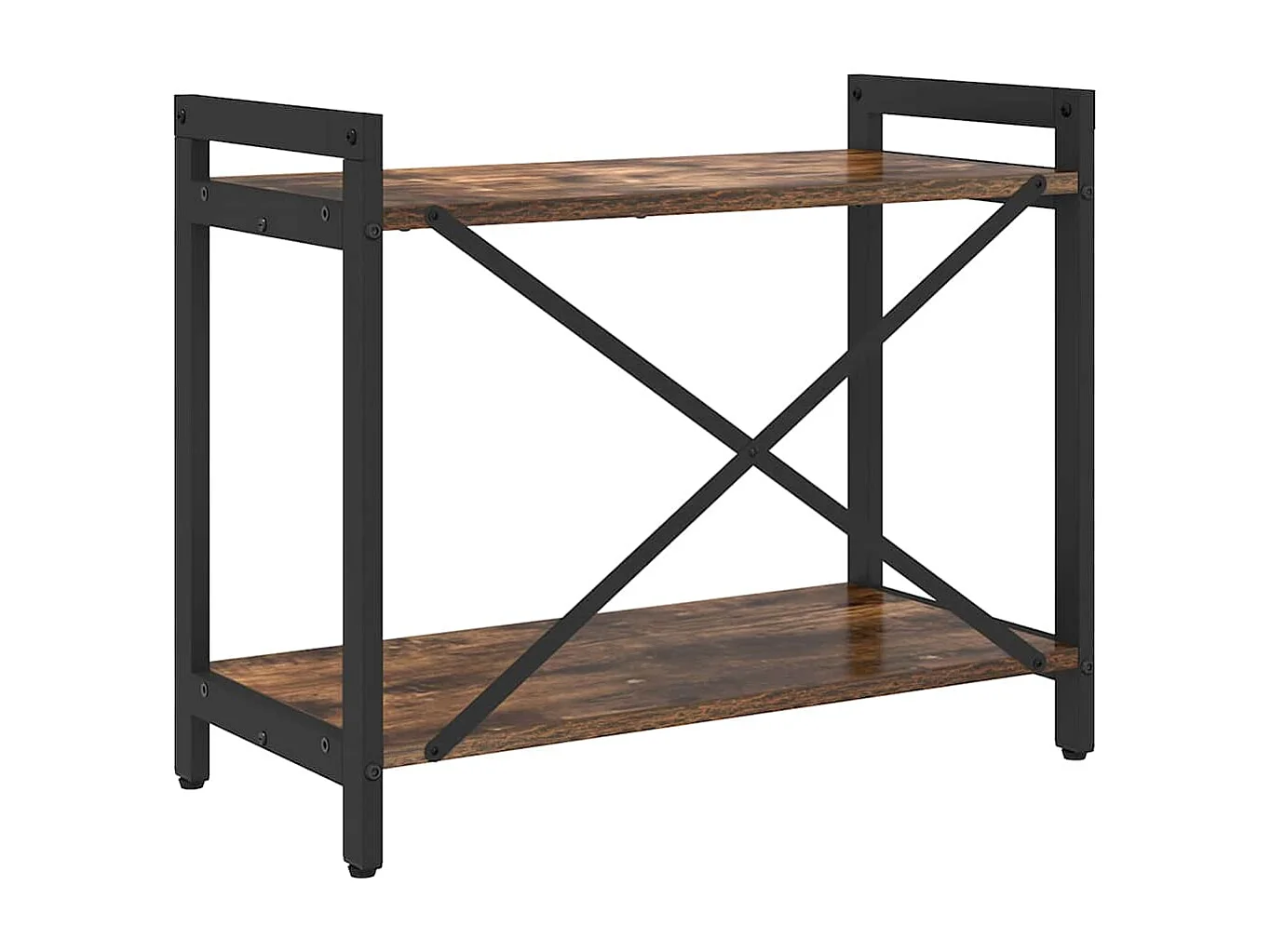 Bibliothèque Chêne fumé 60 x 30 x 48.5 cm Bois d'ingénierie